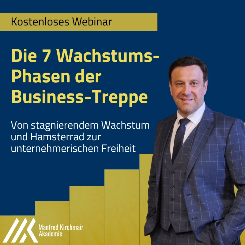Webinar Business-Treppe
