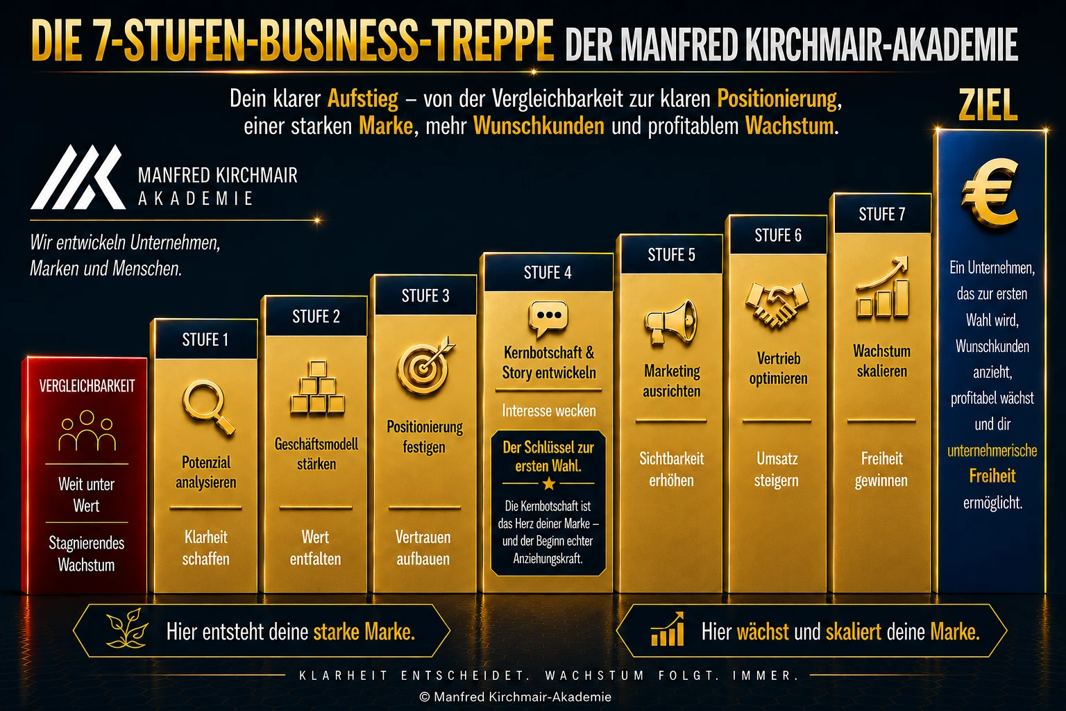 Business Treppe 3D