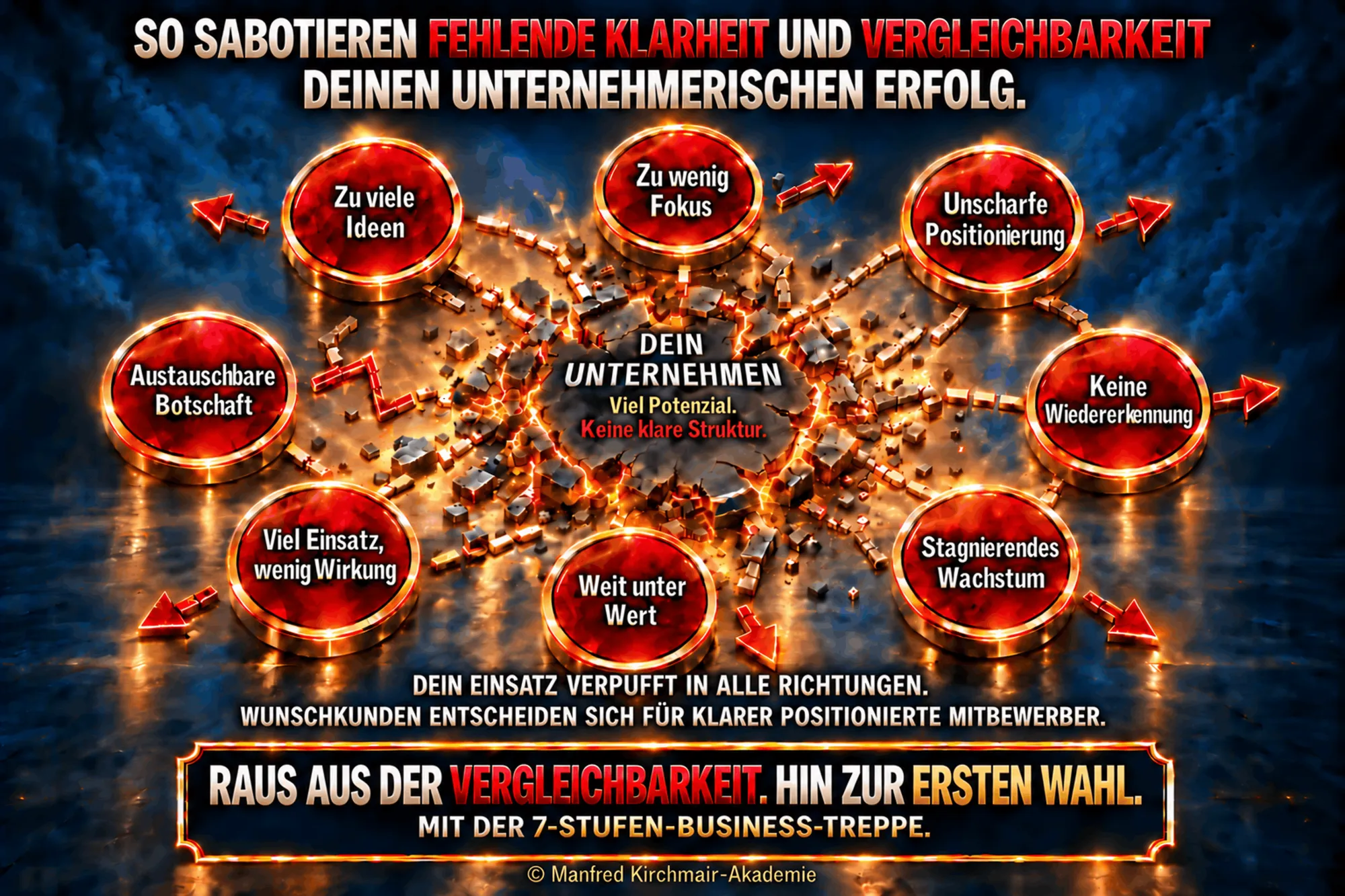 Problemgrafik Manfred Kirchmair Akademie